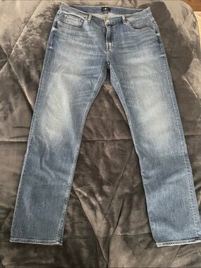 7 for all Mankind Classic Men's Blue Jeans - Straight Fit - size 36